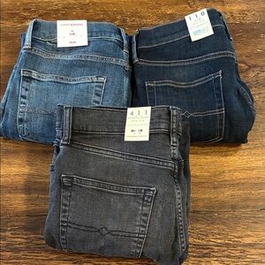 Lucky Brand NWT Slim Fit Blue Jeans Bundle